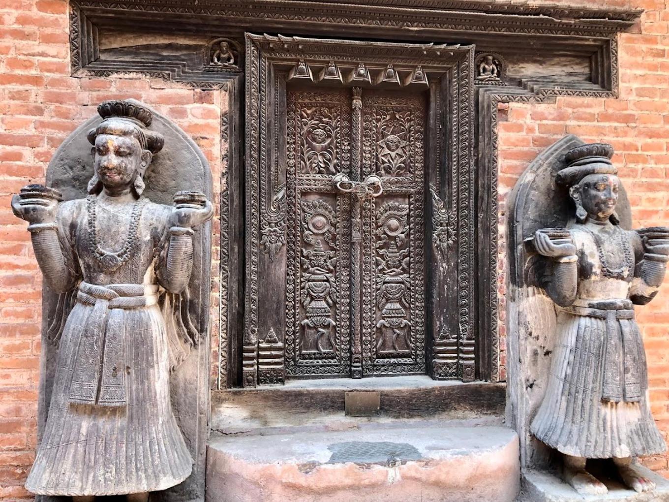 Hotel Durbar Side Bhatgoan エクステリア 写真