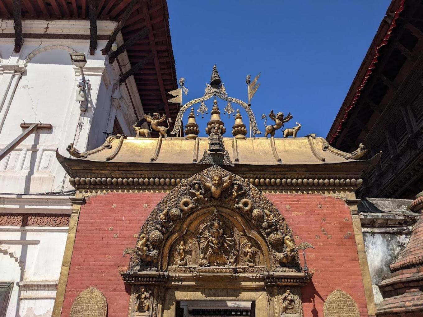 Hotel Durbar Side Bhatgoan エクステリア 写真